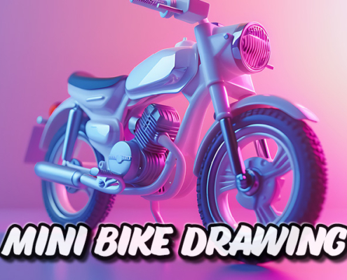 Perry Mini bike drawing
