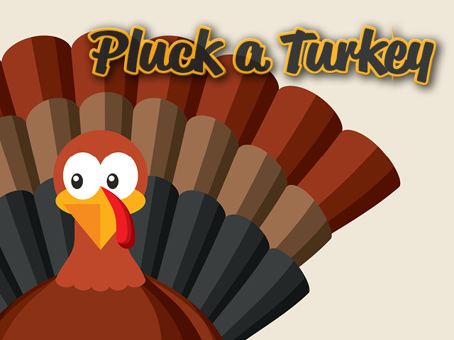 pluck a turkey