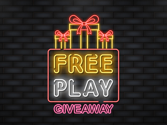Free play giveaway