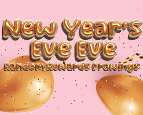 New Year Eve Eve Random rewards drawings