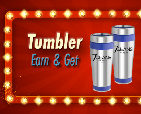 Tumbler Earn and get