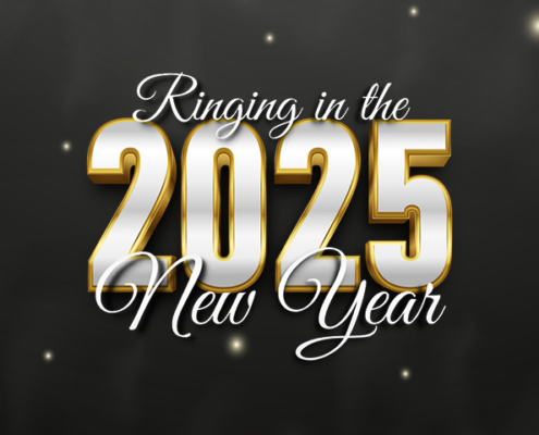 Ringing in the 2025 new year