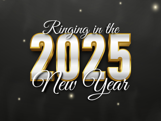 Ringing in the 2025 new year