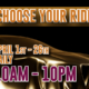 FC Choose your ride