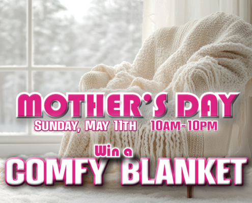 Mothers day sunday may 11 win a comfy blanket