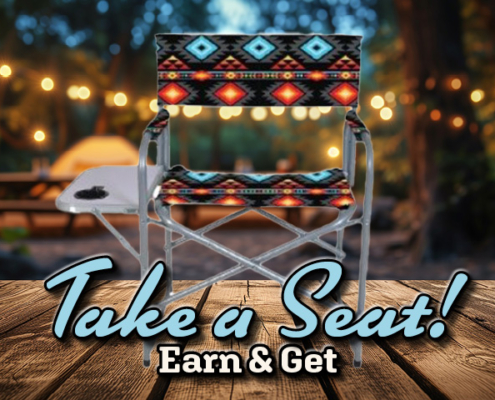 Take a seat earn and get