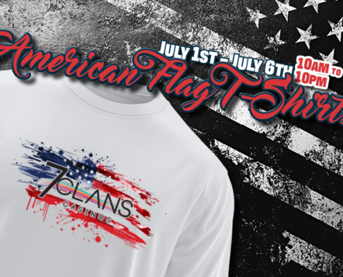 American flag t-shirt