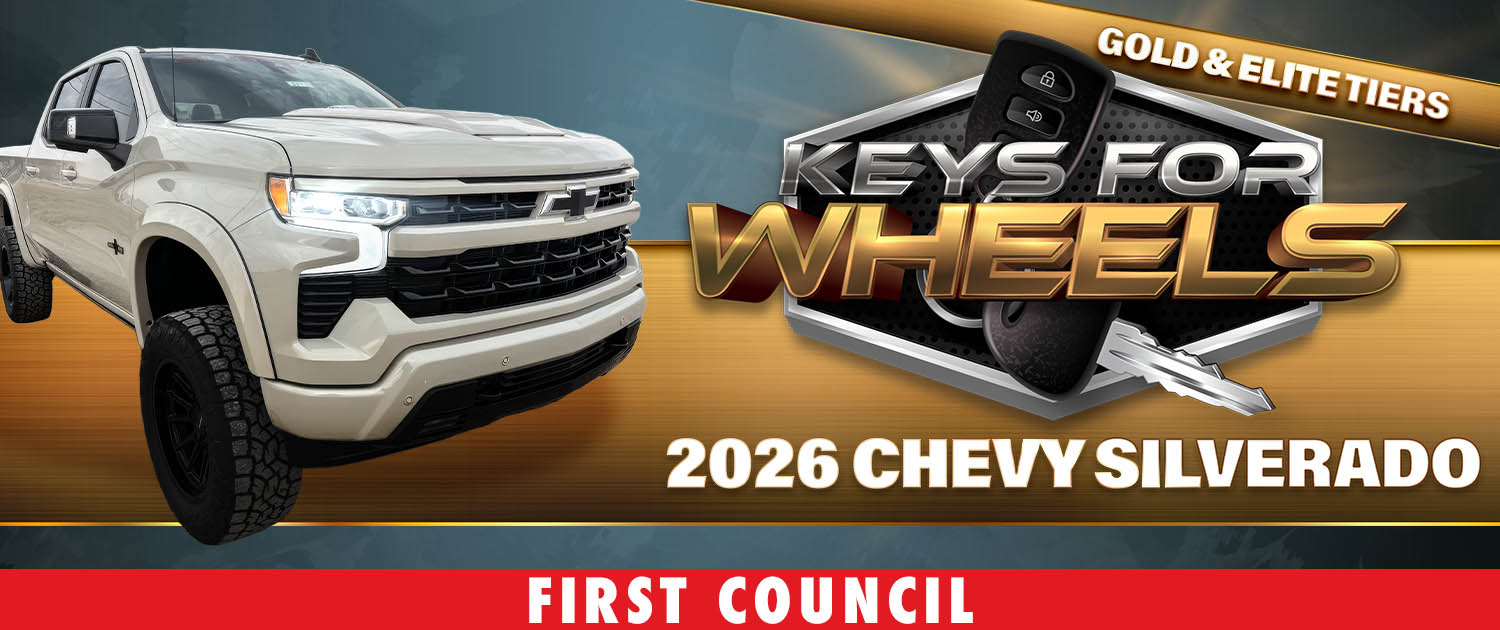 Keys for Wheels Gold and Elite First council